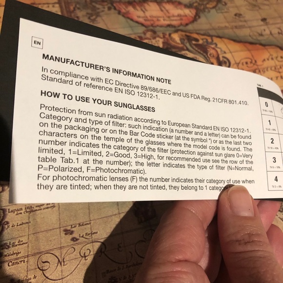 NWT Burberry Sunglasses EMPTY Box w/ booklet - Picture 4 of 5